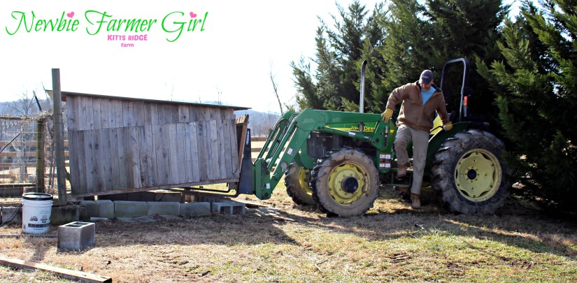 moving chicken coop