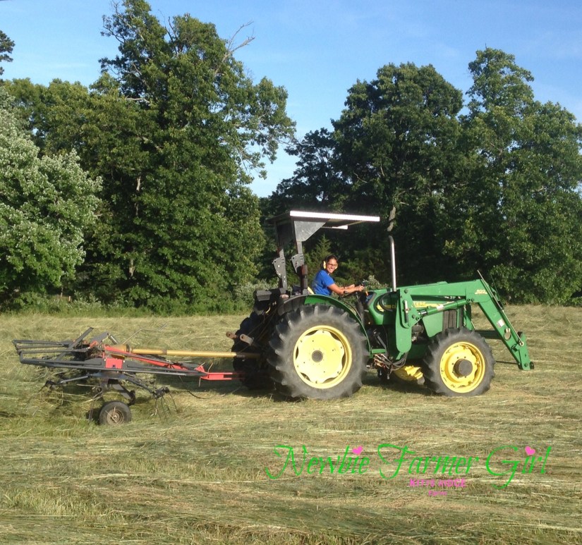 Kimberly on Tractor 2